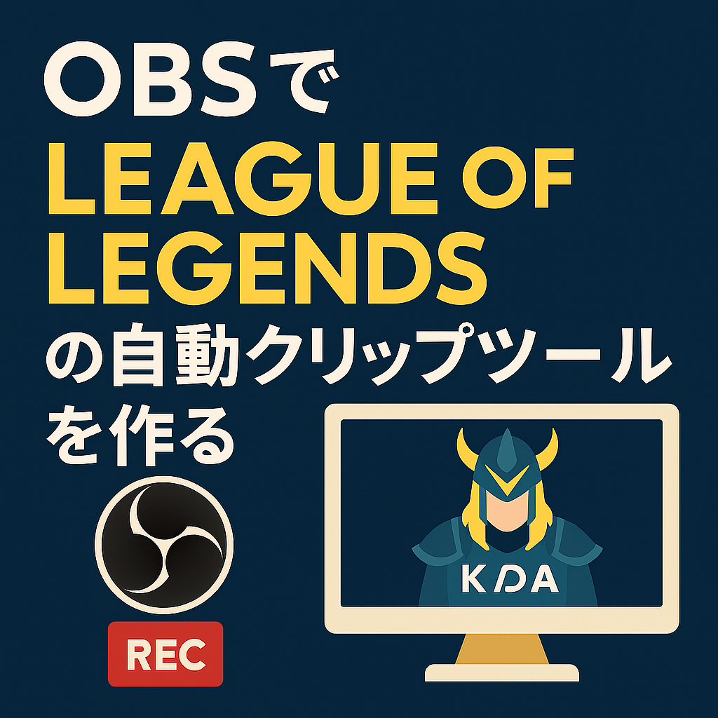 LoL自動クリップツール記事アイキャッチ