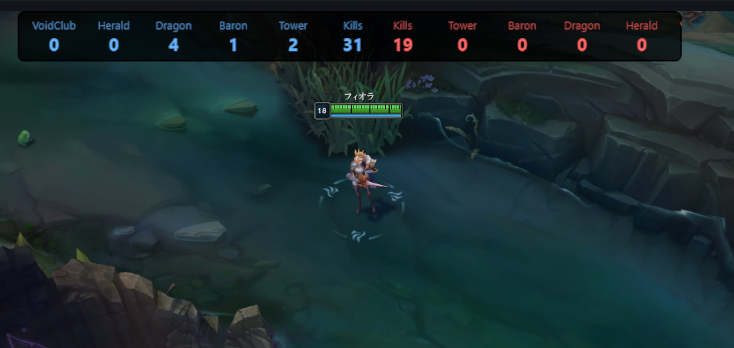 トップバー配信オーバーレイ